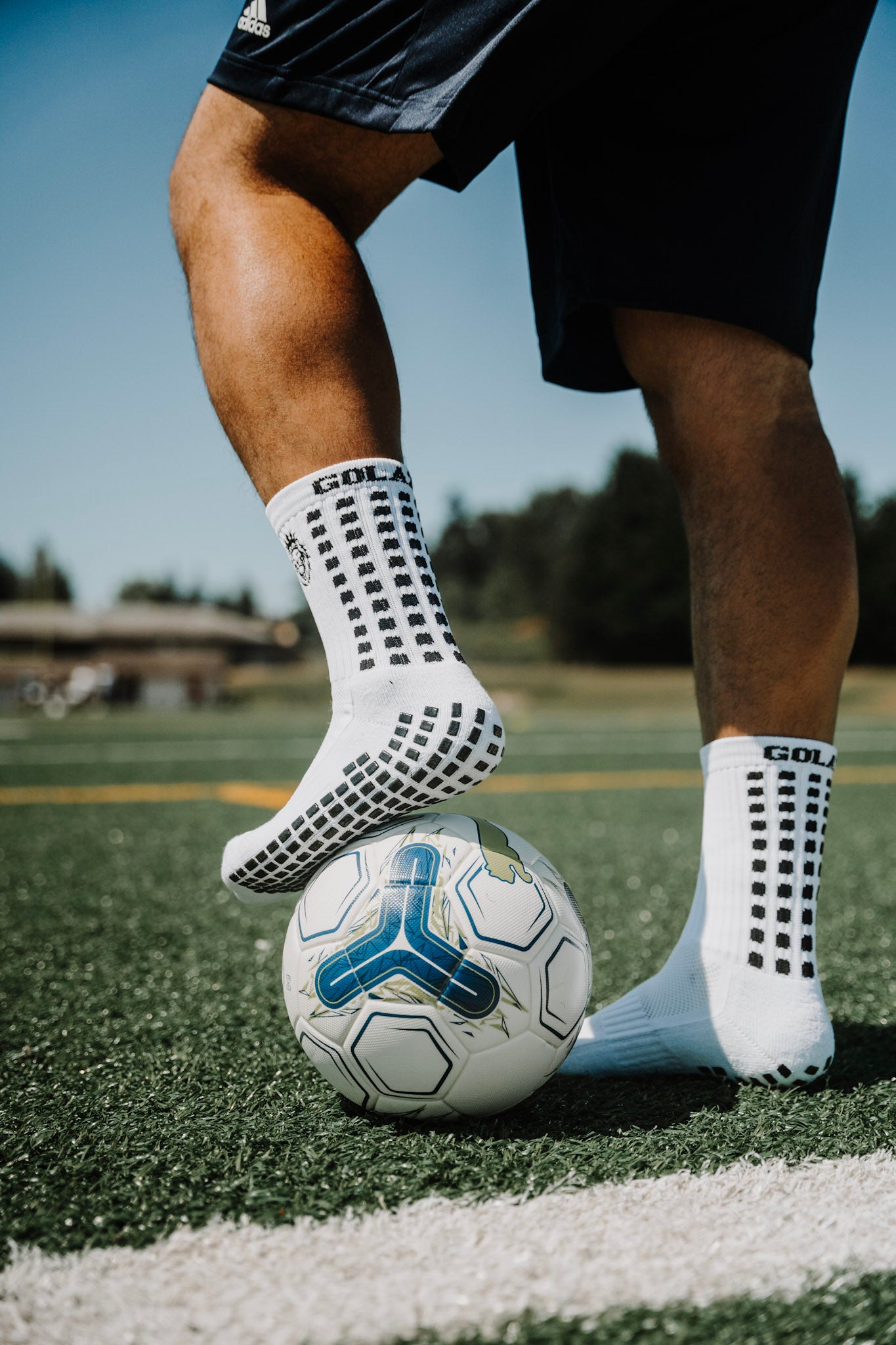 Golazo Sox White/Black