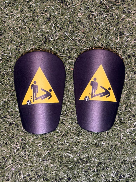 Mini Shinguards Caution