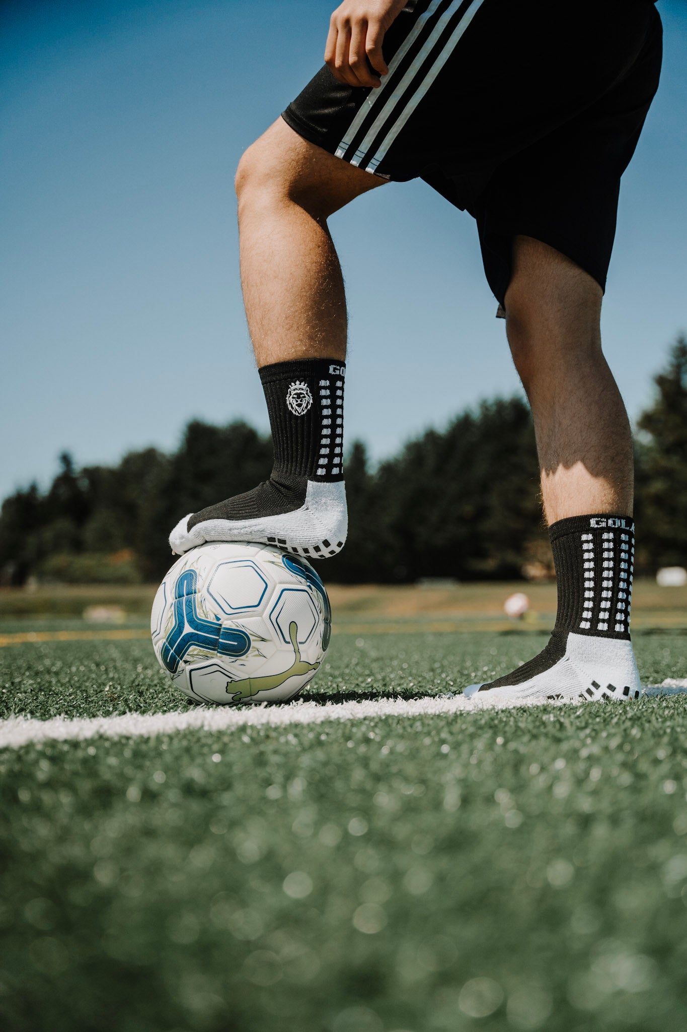 Golazo Sox Black/White