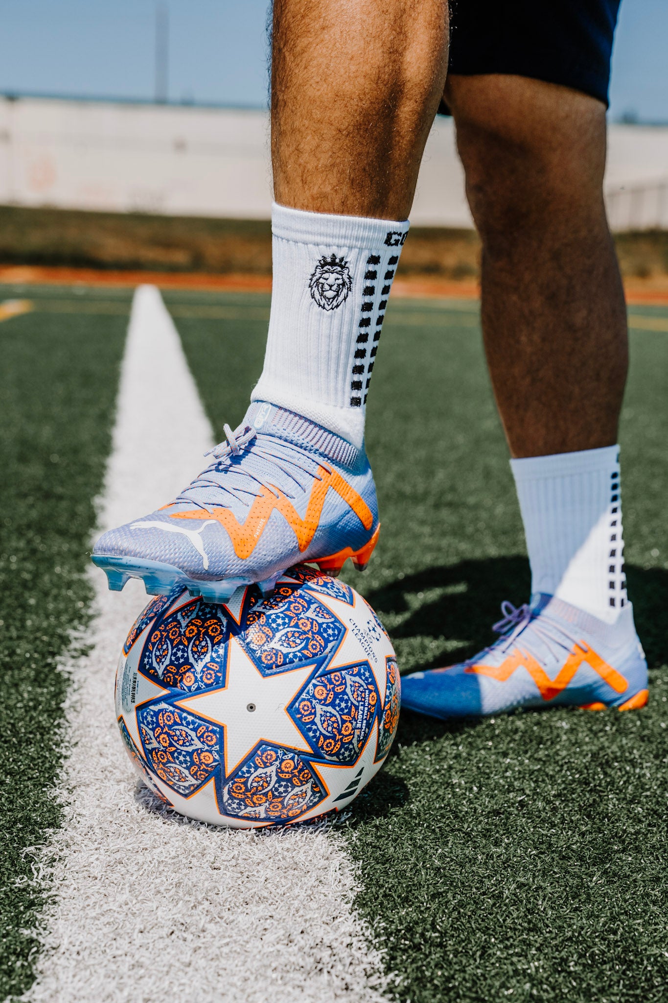 Golazo Sox White/Black